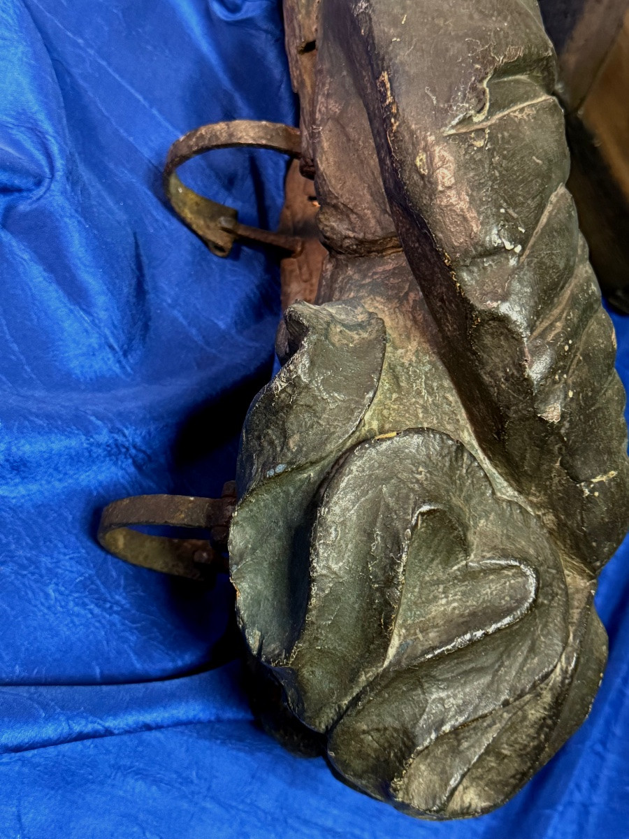 Marine Figure Of Mizzen Mast Sculpture Of The XVI Th Century-photo-3