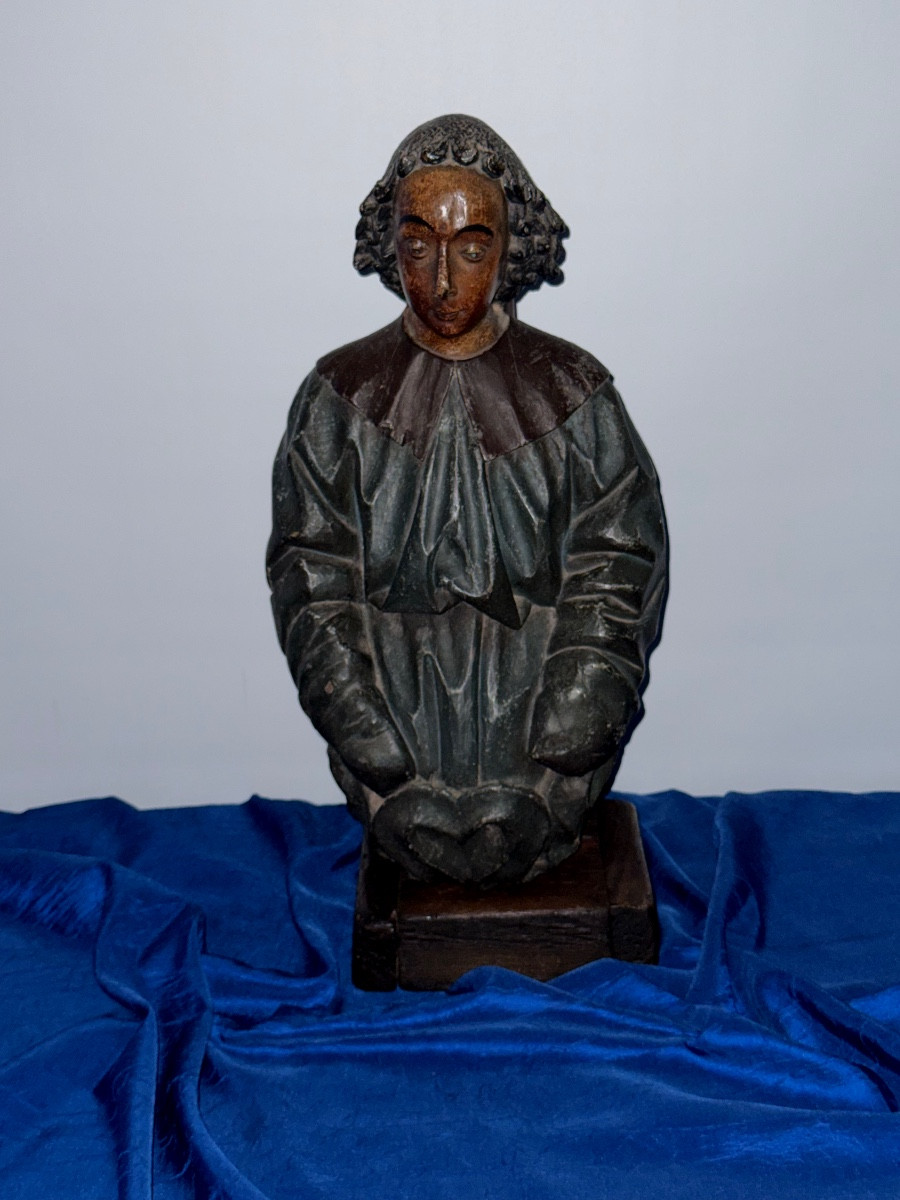 Marine Figure Of Mizzen Mast Sculpture Of The XVI Th Century
