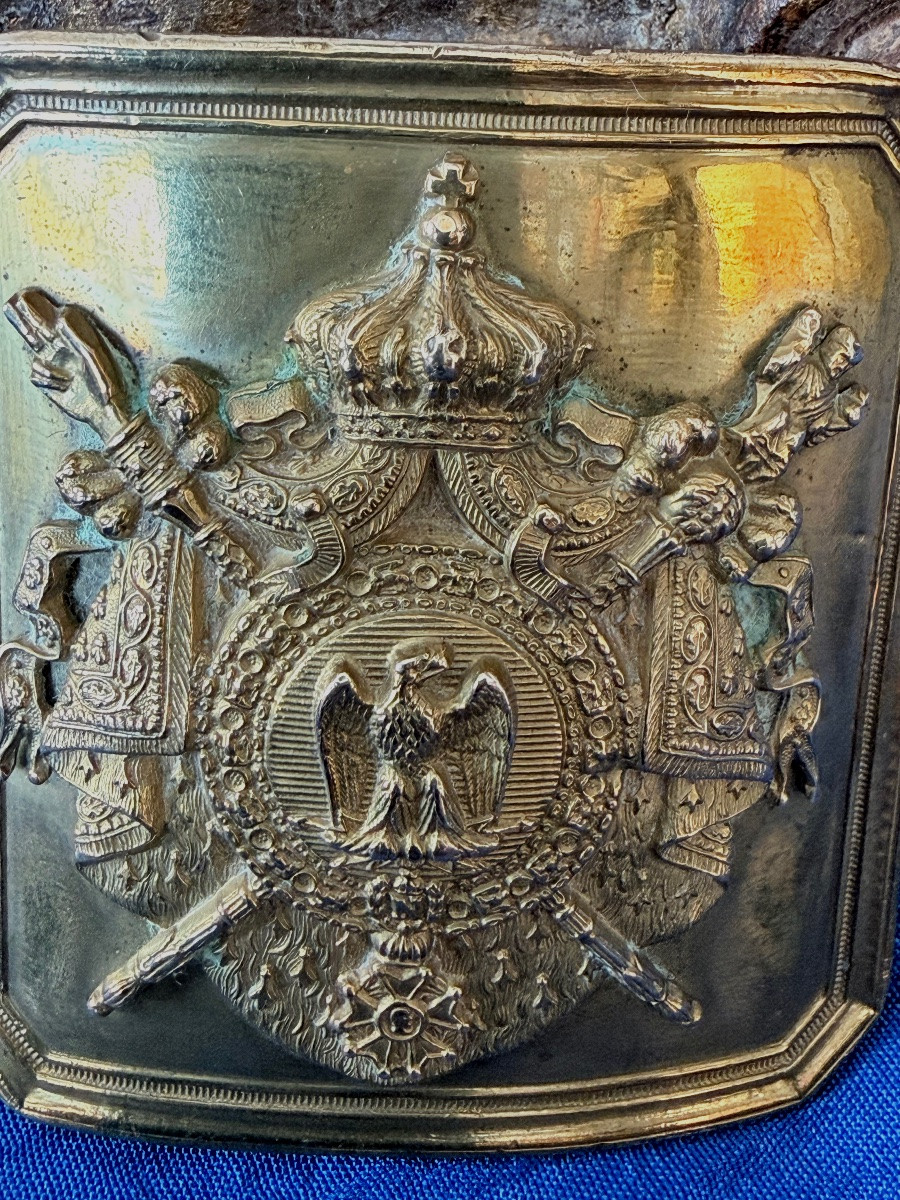 Belt Plate For A Non-commissioned Officer Of The Cent Gardes Squadron Model 1854 Napoleon III-photo-3