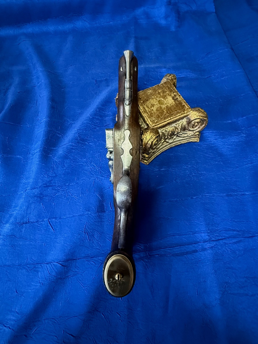 PISTOLET A SILEX   18 ÈME -photo-3
