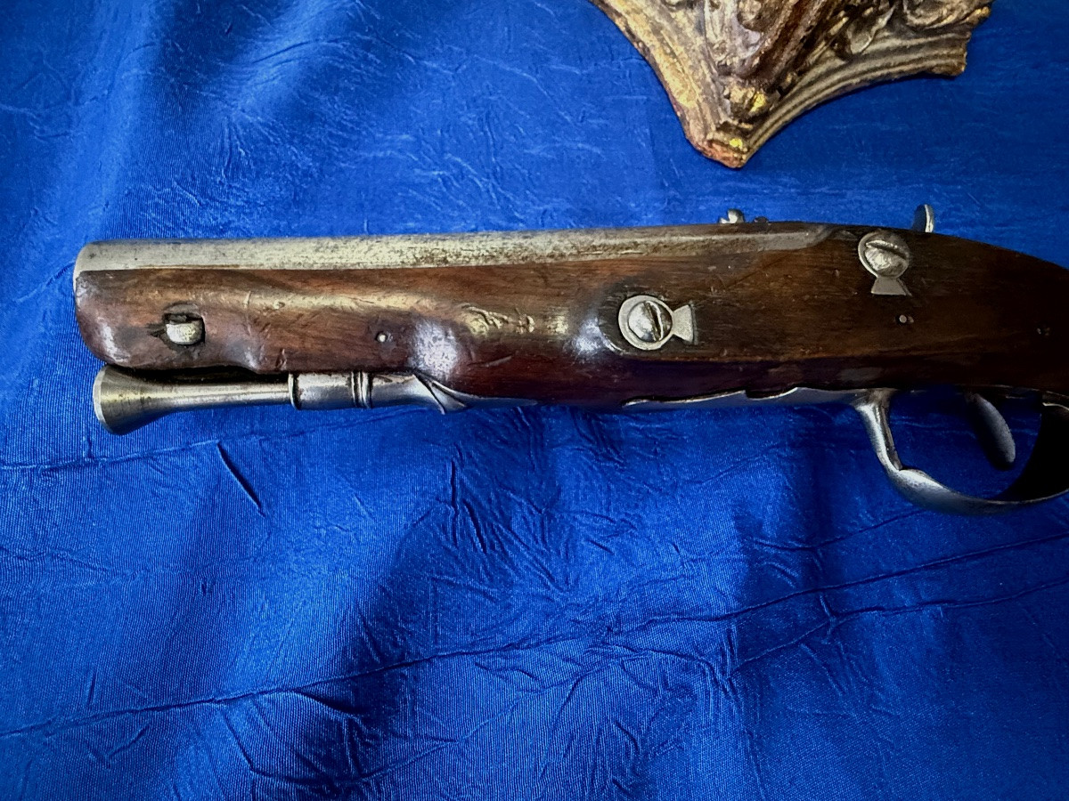 PISTOLET A SILEX   18 ÈME -photo-4