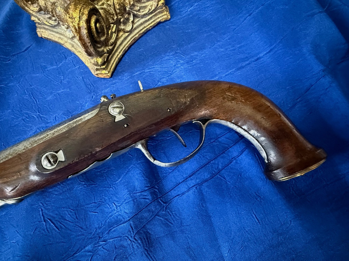 PISTOLET A SILEX   18 ÈME -photo-1