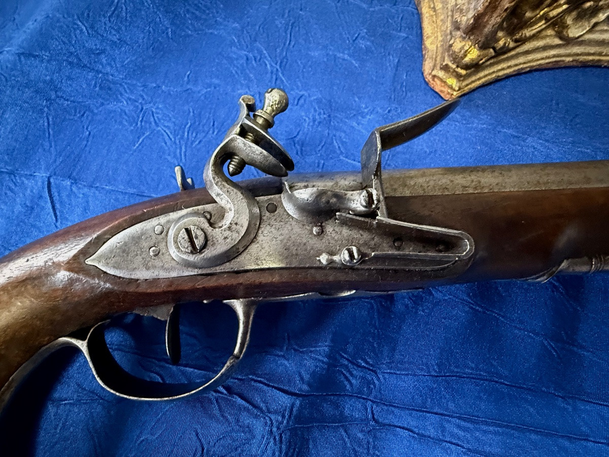 PISTOLET A SILEX   18 ÈME -photo-2