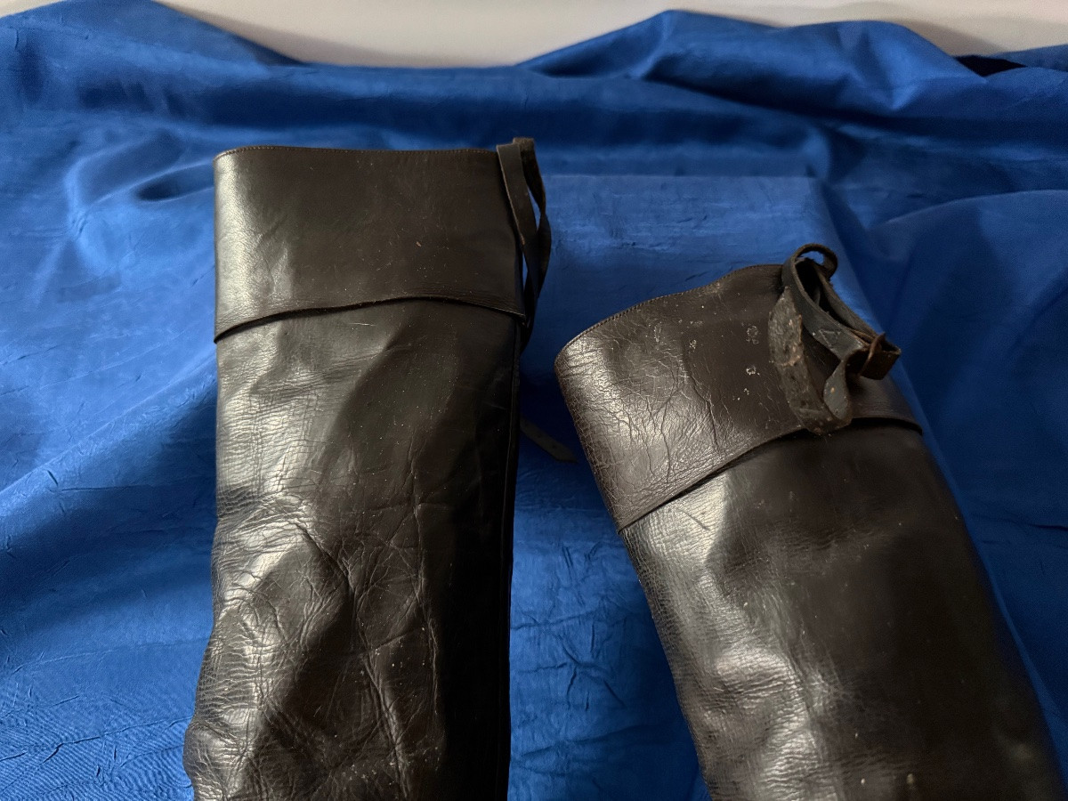 1 St Empire 19 Th Century Officer's Boots-photo-3