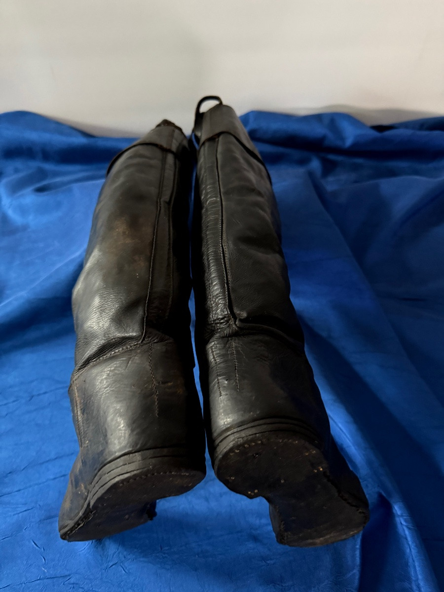 1 St Empire 19 Th Century Officer's Boots-photo-4