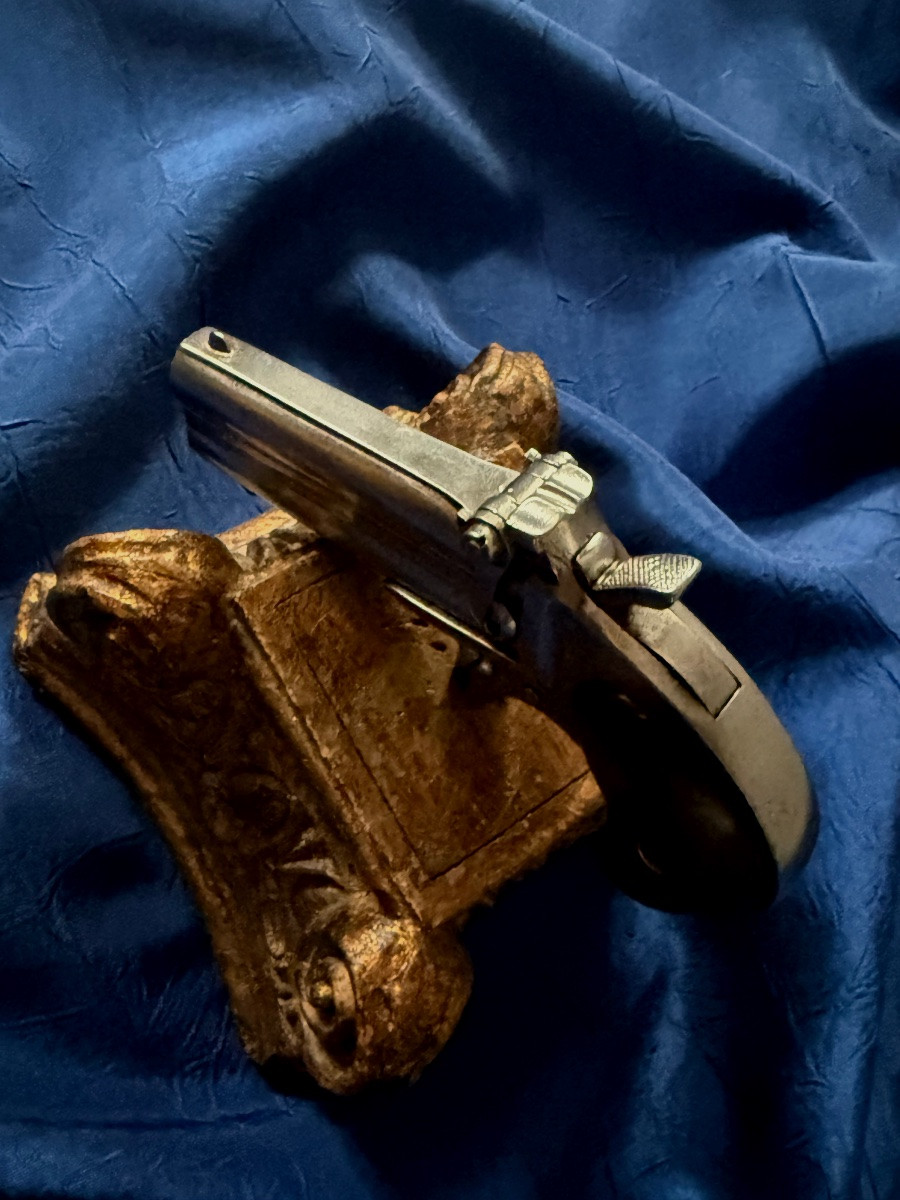 Rémington Double Deringer Pistol Caliber 41 Rf.  19th-photo-4