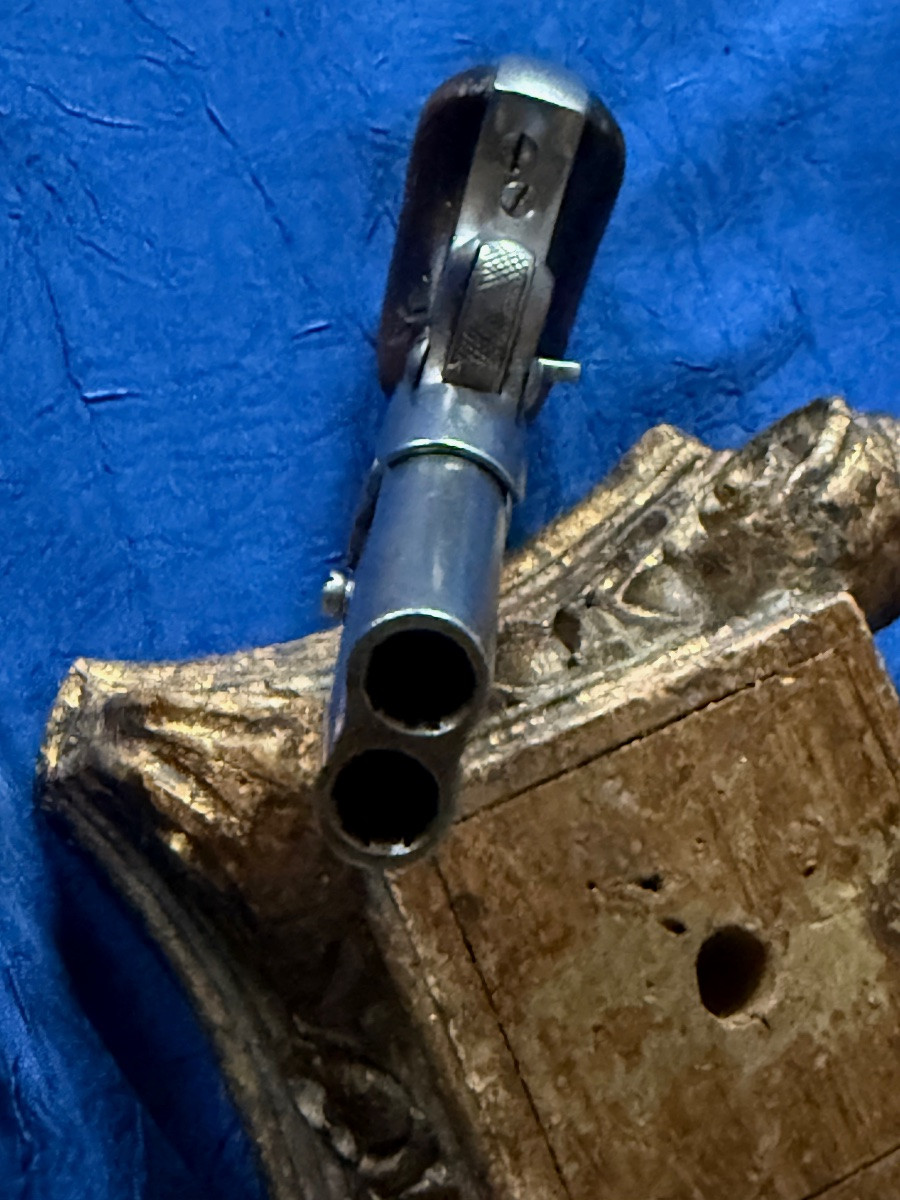Rémington Double Deringer Pistol Caliber 41 Rf.  19th-photo-5
