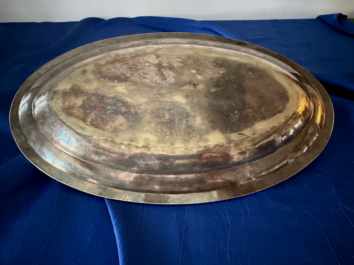 PLAT  AUX  ARMES  DU  RÉGIMENT   DES  GUIDES  DE   LA  GARDE  IMPÉRIALE  NAPOLÉON  III  19 ÈME -photo-1