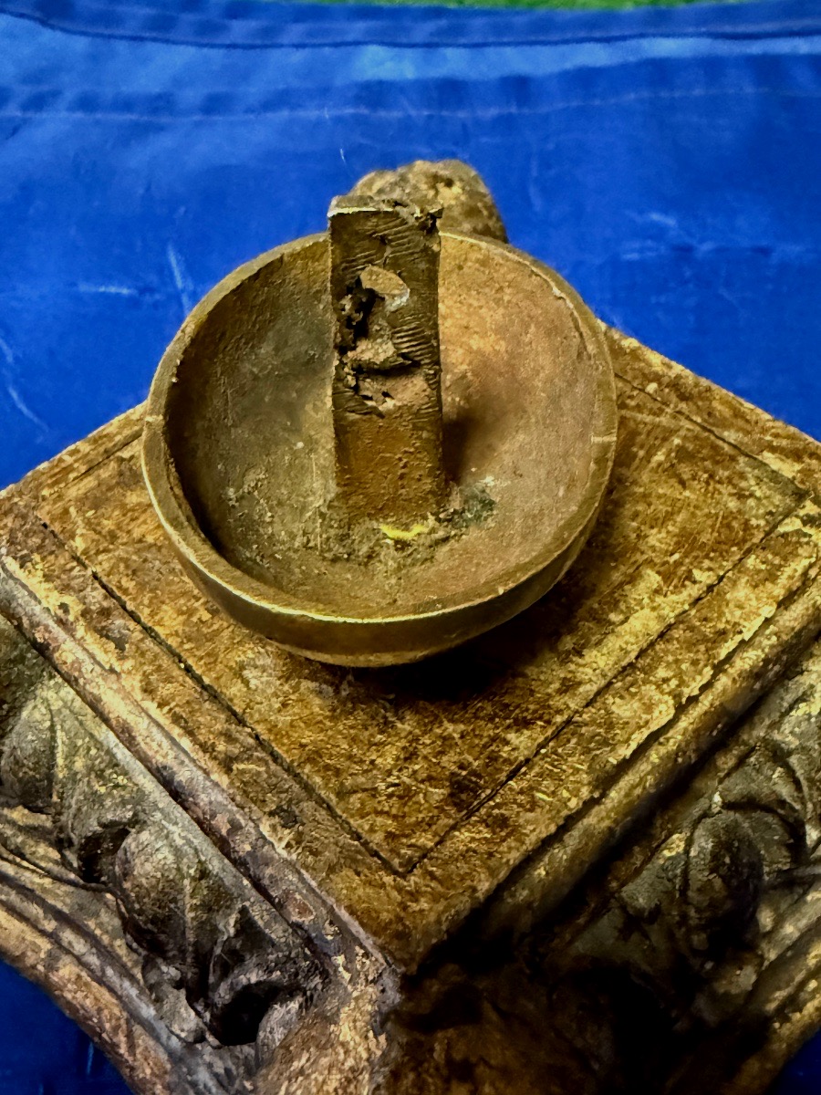 CALOTTE  DE  PISTOLET  DE  GARDE  DU  CORPS  DU ROI SECONDE   RESTAURATION   1816 / 1830 19ÈME -photo-4