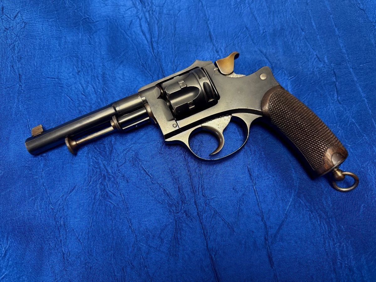 RÉVOLVER  MODÈLE  1887  CIVIL  DE  LA  MANUFACTURE  D'ARMES  DE  SAINT- ÉTIENNE  19 ÈME -photo-2