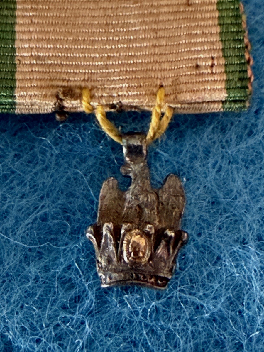 CROIX DE CHEVALIER ORDRE DE LA COURONNE DE FER  ET ÉTOILE  CHEVALIER  DE LA LÉGION D'HONNEUR  -photo-4