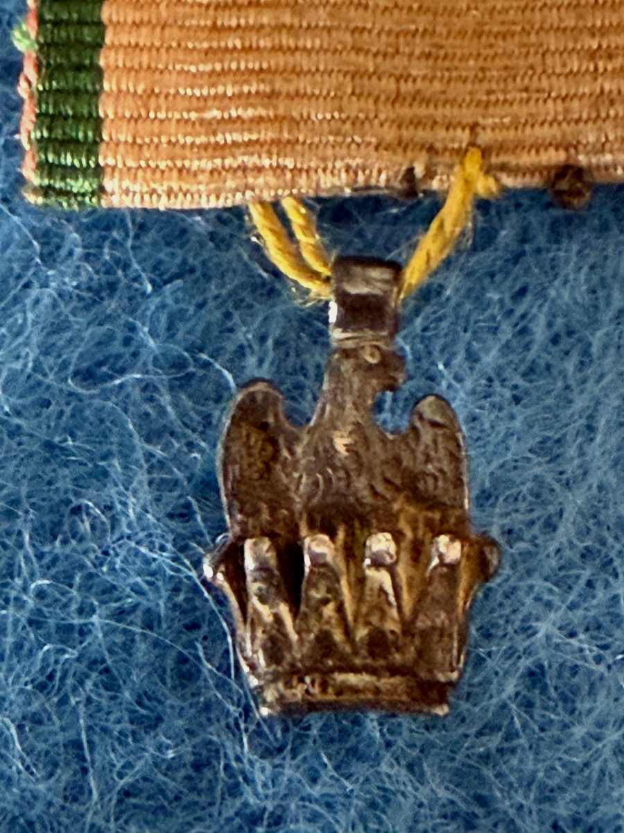 CROIX DE CHEVALIER ORDRE DE LA COURONNE DE FER  ET ÉTOILE  CHEVALIER  DE LA LÉGION D'HONNEUR  -photo-3