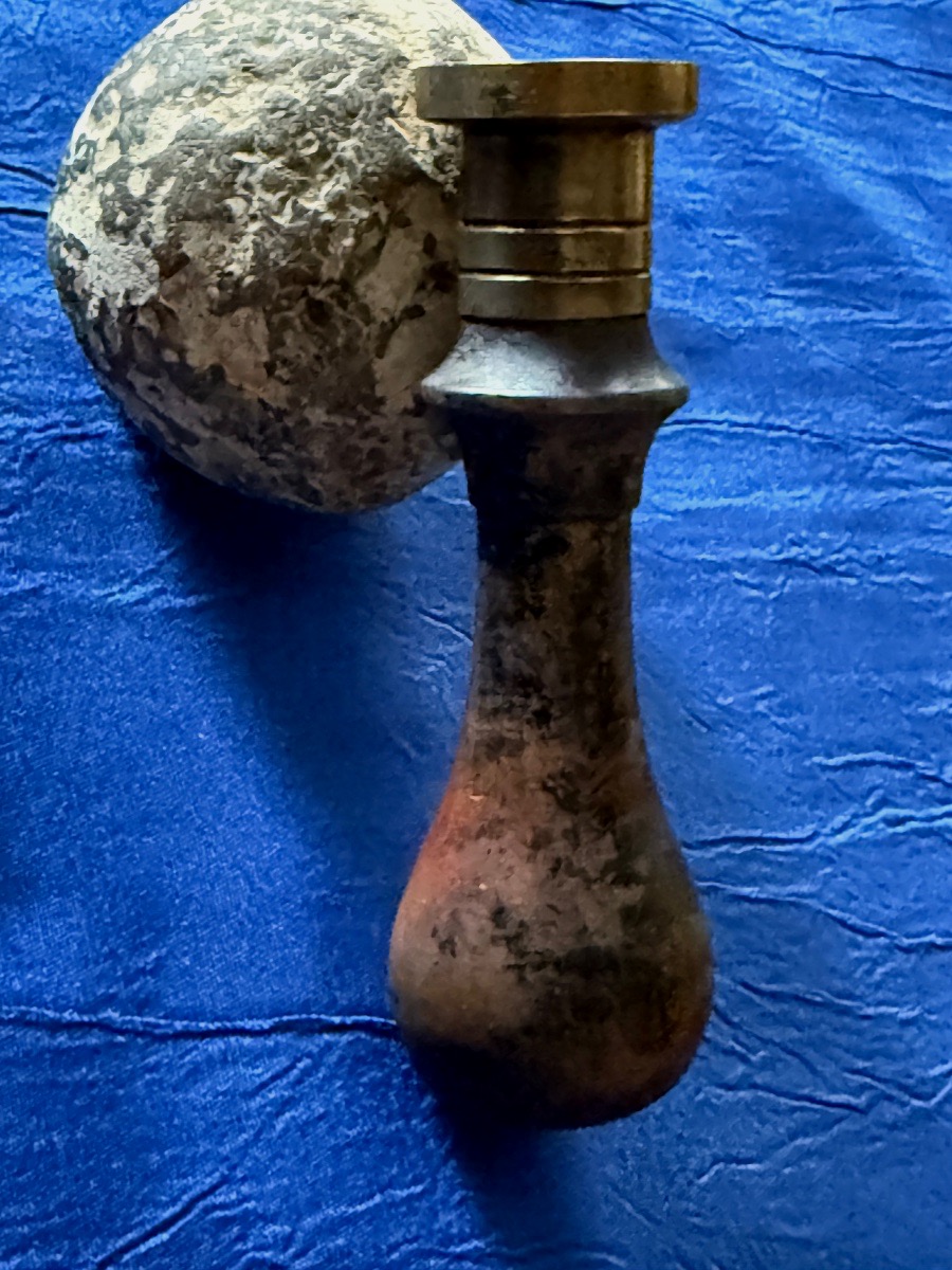 SCEAU  CACHET  AUX  ARMES  DE  JEANNE  D'ARC   D'ÉPOQUE 19 ÈME -photo-4