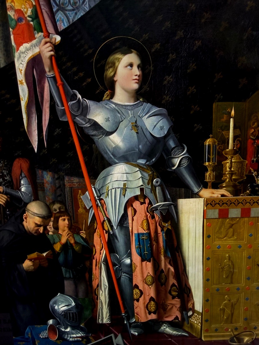 SCEAU  CACHET  AUX  ARMES  DE  JEANNE  D'ARC   D'ÉPOQUE 19 ÈME -photo-8