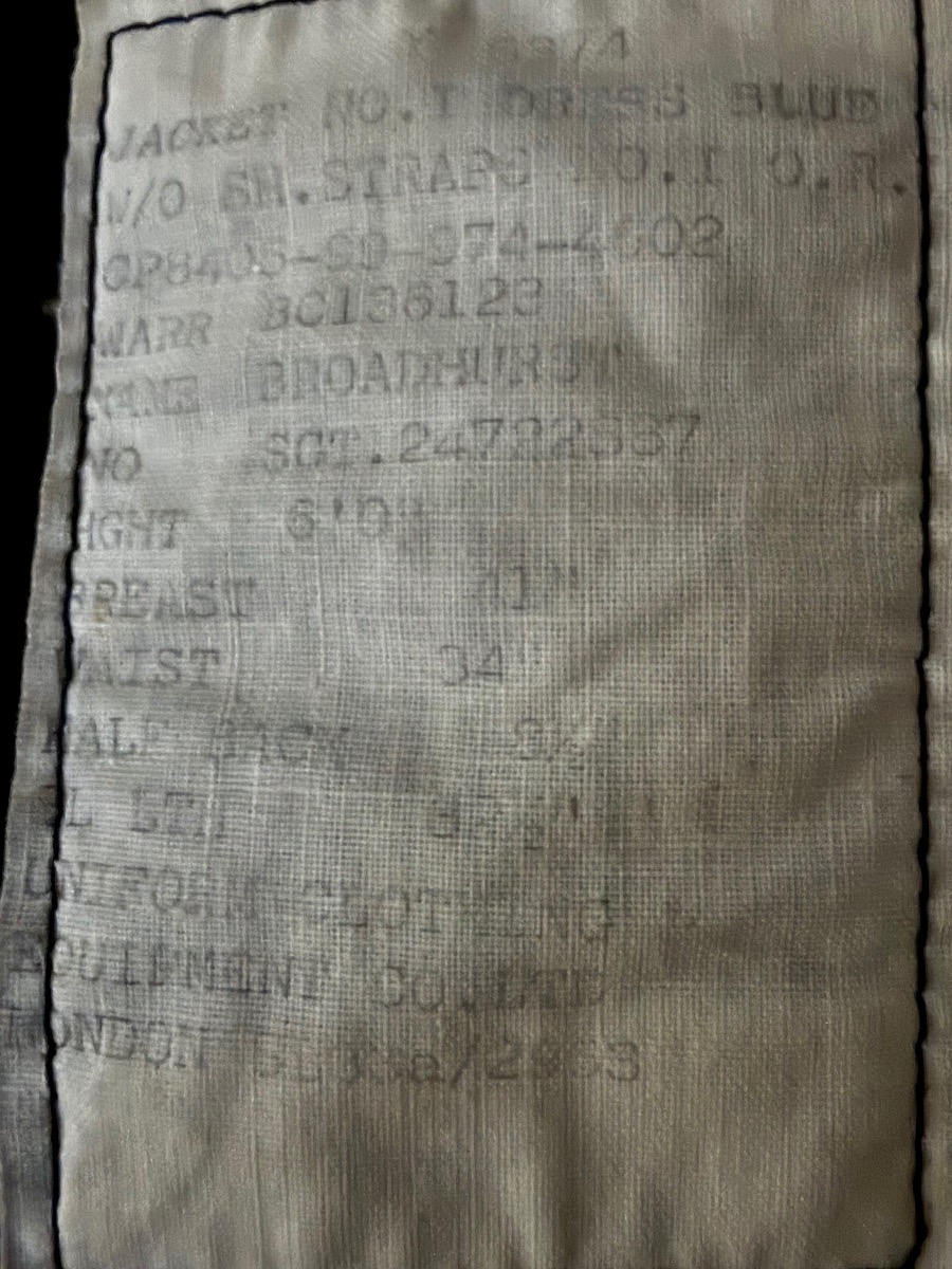 UNIFORME  DE SERGENT  DE  LA  LÉGION  DES  FRONTIÈRSMEN   DE  1957  20 ÈME -photo-7
