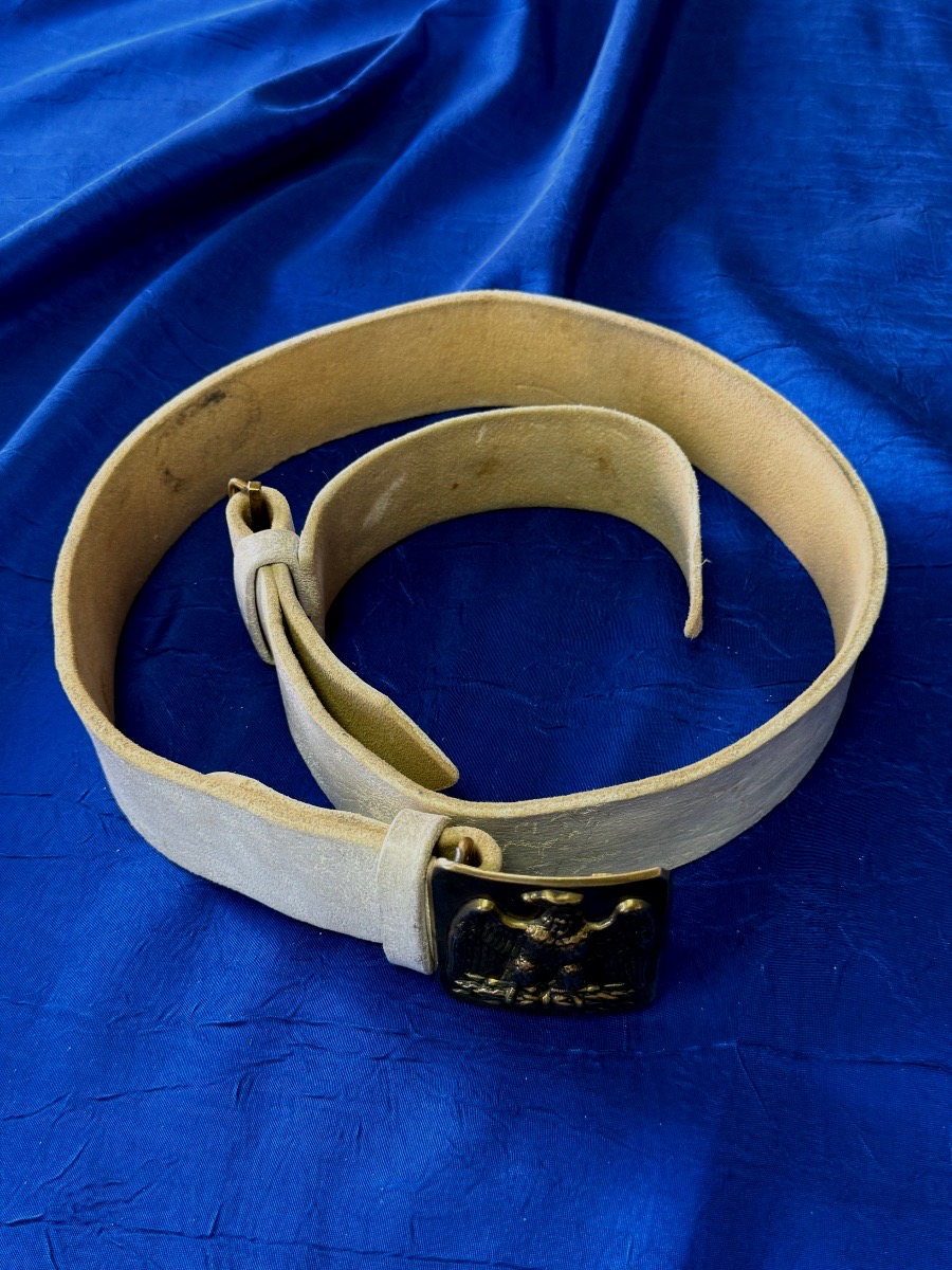  CEINTURON  DE LA GARDE NATIONALE  MODÈLE  1850 PRÉSIDENCE DE LOUIS NAPOLÉON  19 ÈME -photo-3