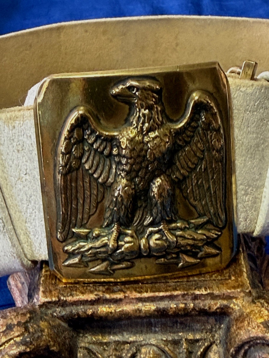  CEINTURON  DE LA GARDE NATIONALE  MODÈLE  1850 PRÉSIDENCE DE LOUIS NAPOLÉON  19 ÈME 