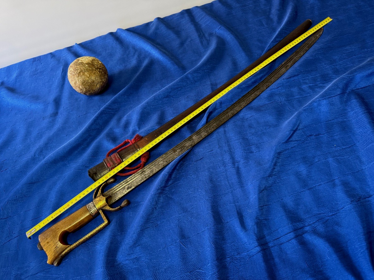 Nimcha Sword  With Rhino Horn Handle  Maghreb   18th Century -photo-5
