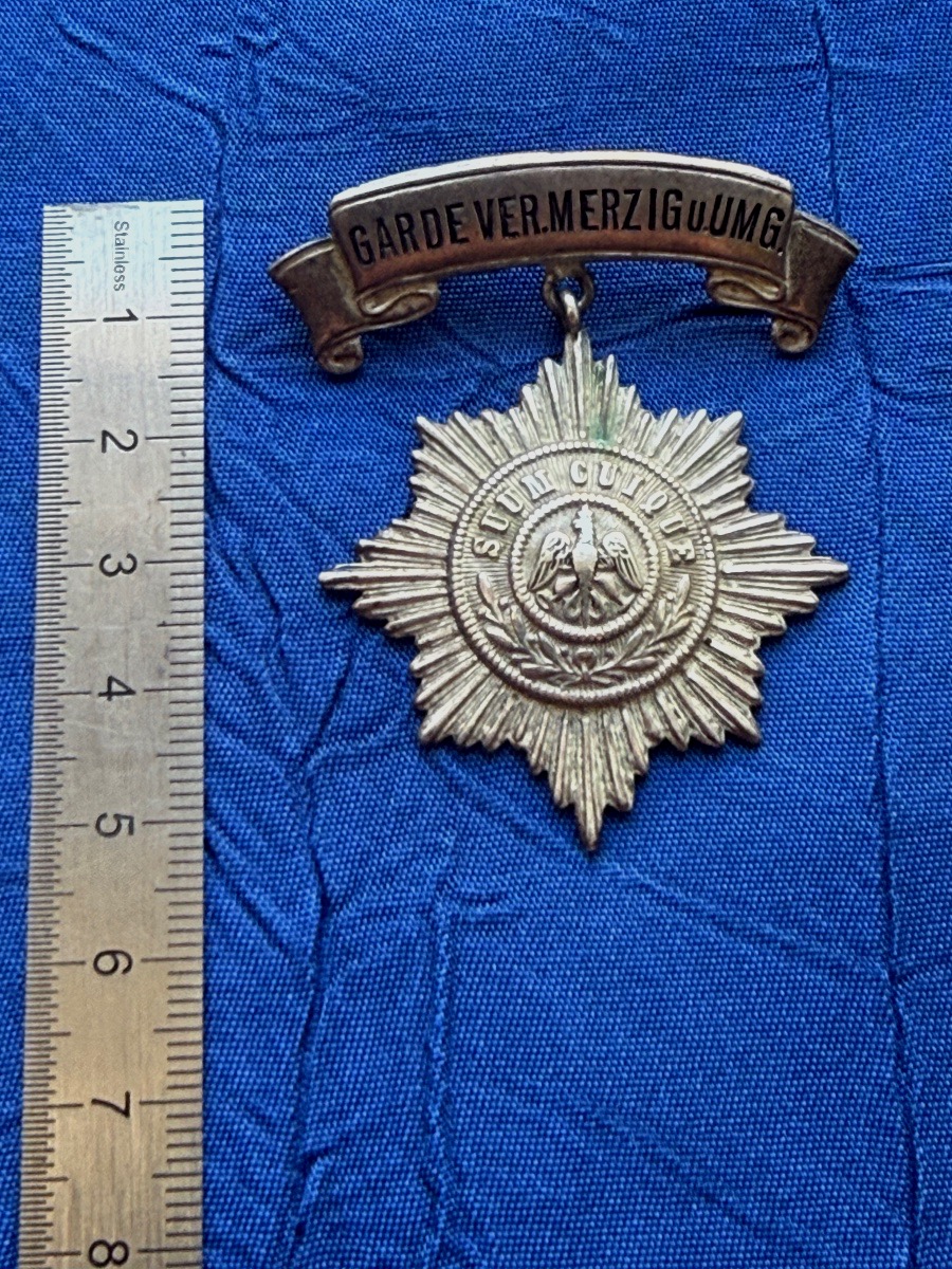 Prussian Imperial Guard Helmet Star  For A Veteran Of The Imperial Guard  Ww1-photo-1