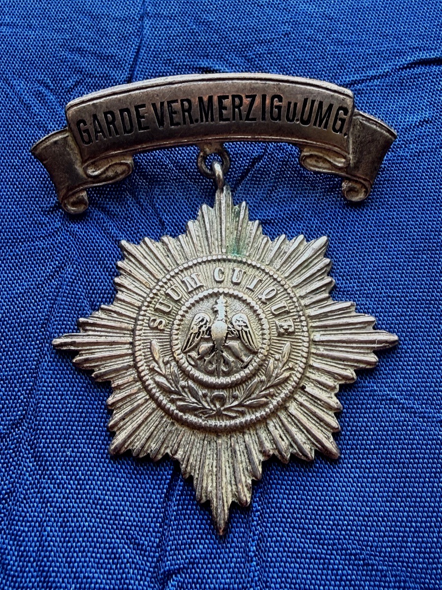 Prussian Imperial Guard Helmet Star  For A Veteran Of The Imperial Guard  Ww1