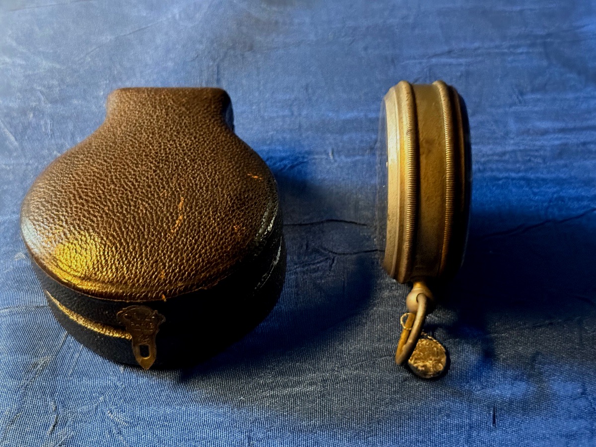  Pocket Barometer-altimeter  L Z  Paris  1889 19th  (military) -photo-2