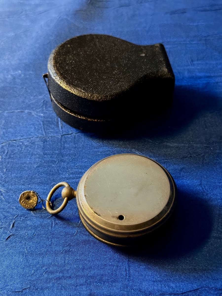  Pocket Barometer-altimeter  L Z  Paris  1889 19th  (military) -photo-3
