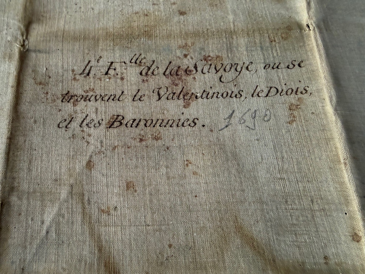 Antique Map: The Valentinois, The Diois, The Baronnies, The Venaiscin, Orange, Via Laillot, 1690-photo-7