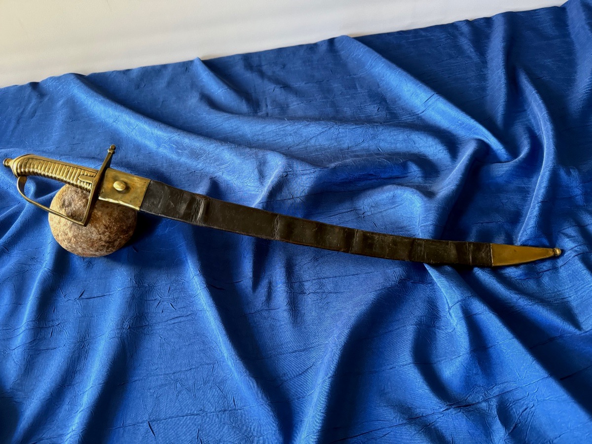 SABRE  DE GRENADIER  DIT  (BRIQUET)  MODÈLE 1767    ANCIENNE MONARCHIE  18 ÈME -photo-2