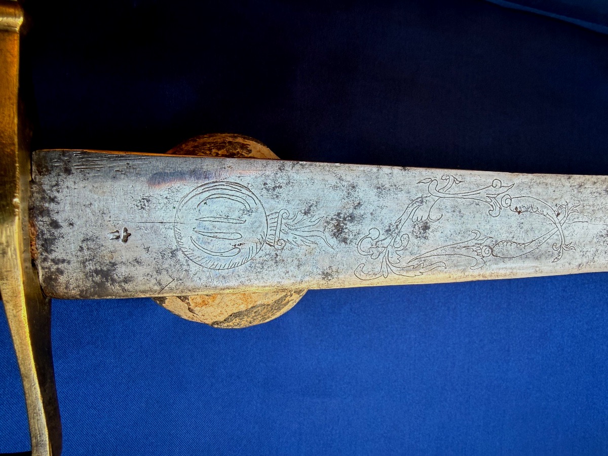 SABRE  DE GRENADIER  DIT  (BRIQUET)  MODÈLE 1767    ANCIENNE MONARCHIE  18 ÈME -photo-2