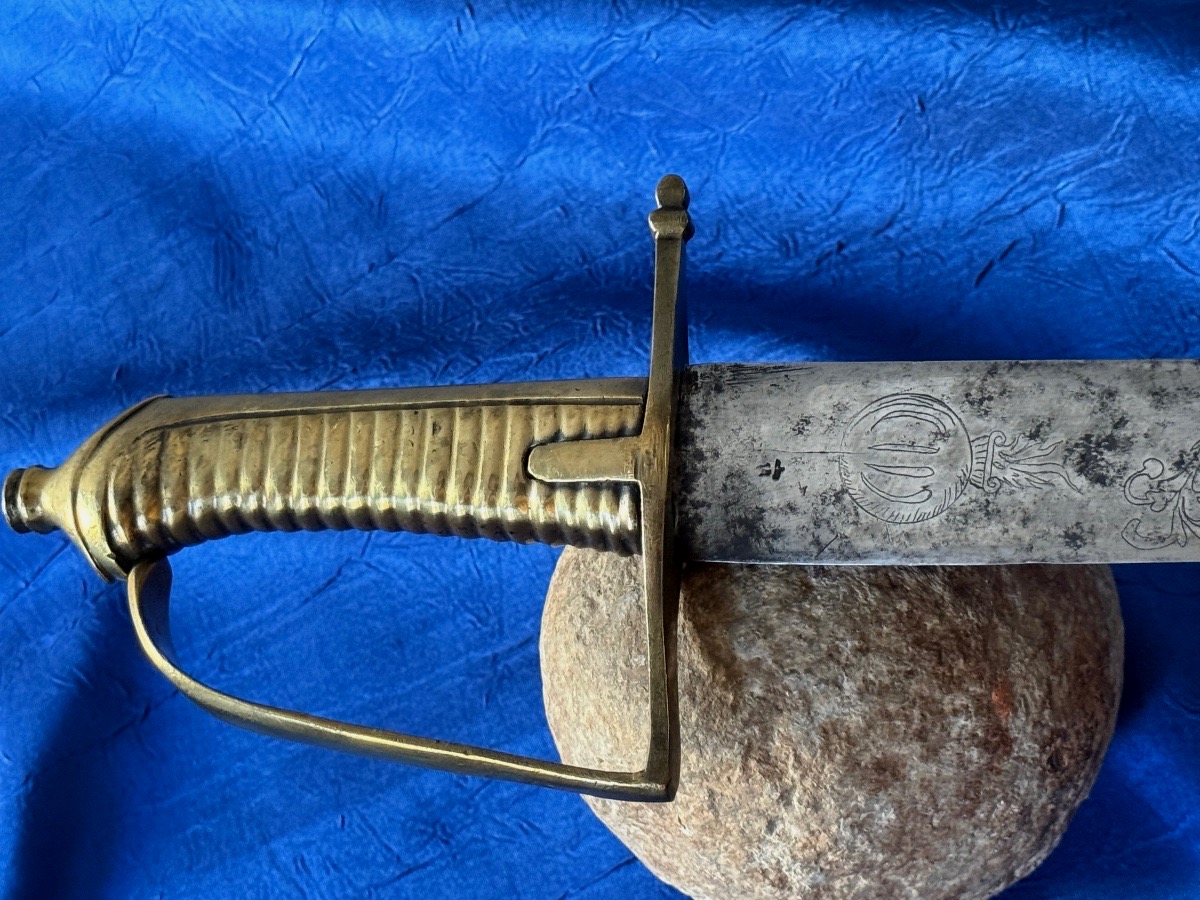 SABRE  DE GRENADIER  DIT  (BRIQUET)  MODÈLE 1767    ANCIENNE MONARCHIE  18 ÈME -photo-6