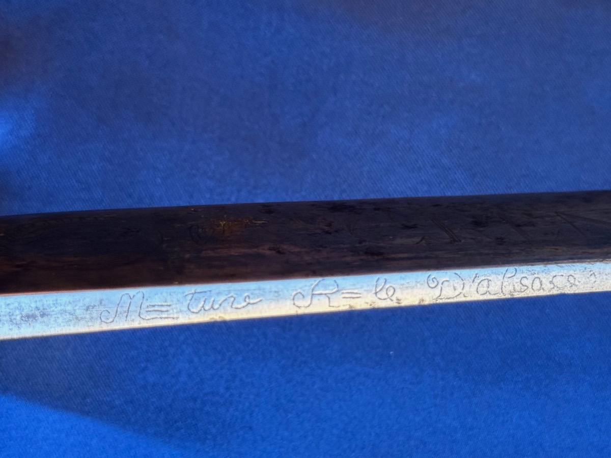 SABRE  DE GRENADIER  DIT  (BRIQUET)  MODÈLE 1767    ANCIENNE MONARCHIE  18 ÈME -photo-7