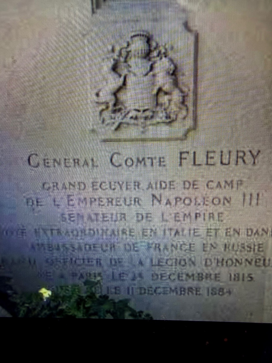 Patinated Plaster Busto Of Colonel Fleury, Commander Of The Imperial Guard Guides, 1852-photo-6