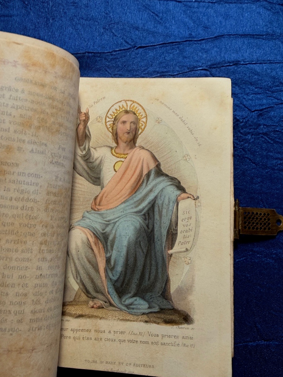 Small Ivory Missal, Dedicated By A Priest, 18th Century -photo-4