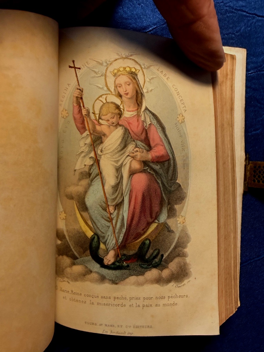 Small Ivory Missal, Dedicated By A Priest, 18th Century -photo-5