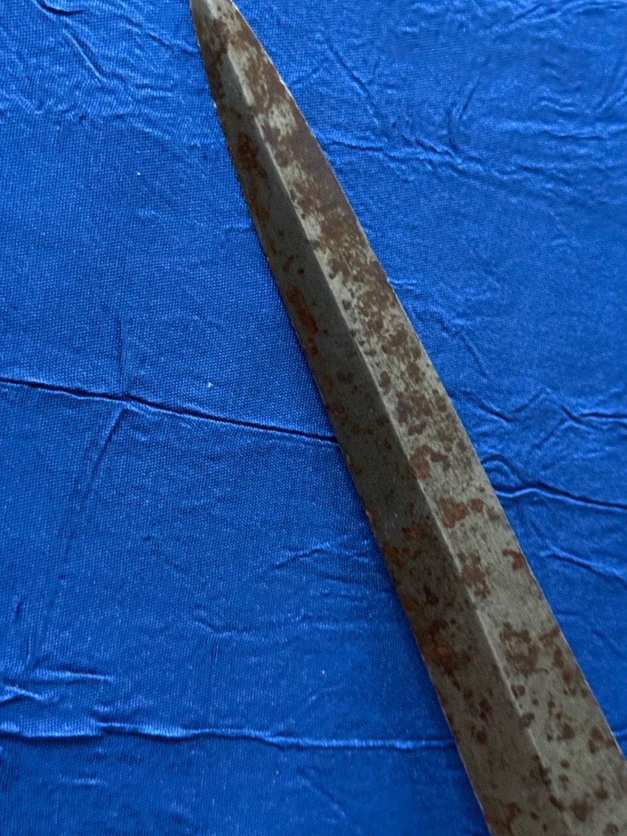 Skeleton Dagger With Snake Head, Trench Cleaner, By Caux, Hesdin, 1914–1918-photo-5
