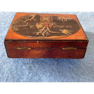Box A Alliance Wedding Restoration Period "december 22, 1822" Louis XVIII