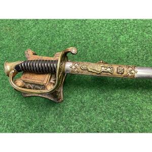 Luxury Infantry Officer's Saber Model 1845 19th 