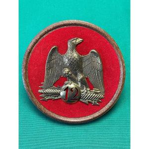 Eagle Of Shako Of The 12th Line Infantry Regiment Napoleon III XIXth Century 
