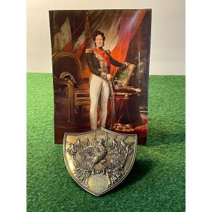 Louis Philippe Sabretache Plaque Of Staff Officer Of The 5th Army Corps 19th