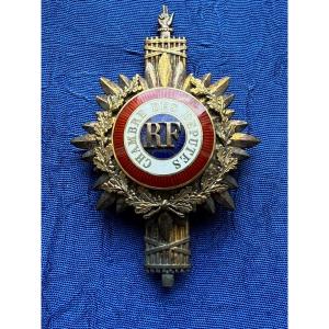 Badge Of Office Chamber Of Deputies Third Republic 1875 20th 