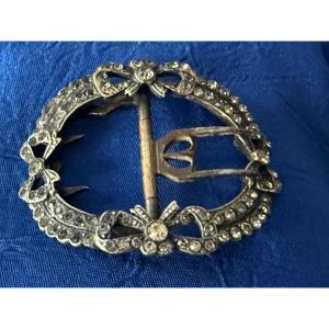 PETITE BOUCLE DE CEINTURE  A NOEUDS  D'ÉPOQUE  19 ÈME 