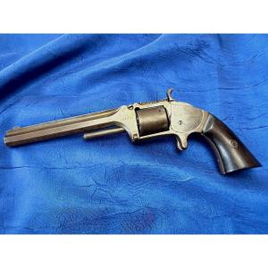 Smith & Wesson Revolver N° 2 Old Model Army Calibre 32 U S A Patented In 1855 19th Century