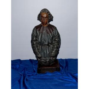 Marine Figure Of Mizzen Mast Sculpture Of The XVI Th Century