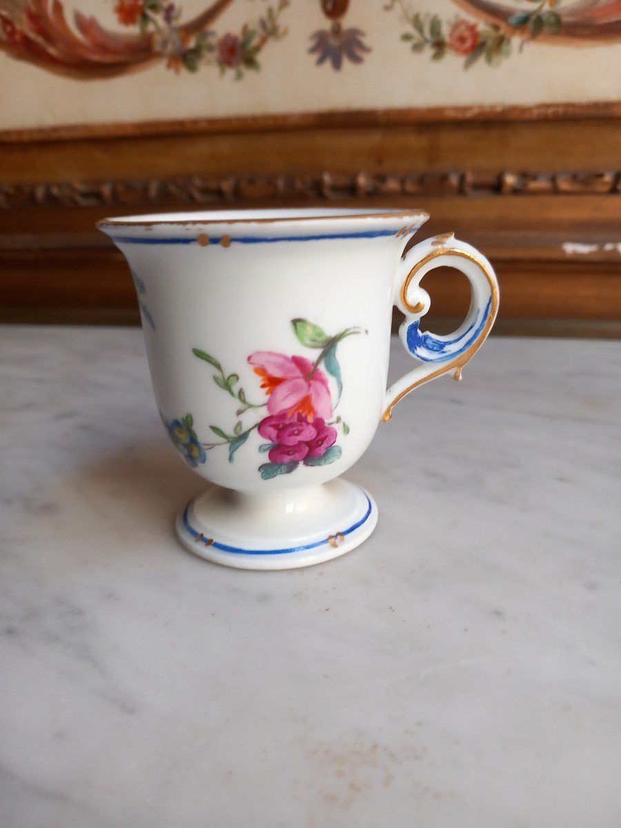 Sèvres - Tasse à Glace En Porcelaine  - XVIIIe Siècle -photo-2