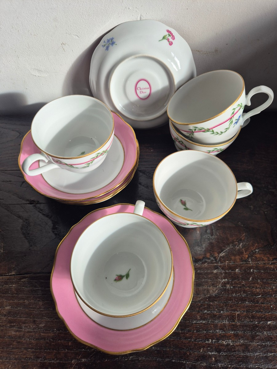 5 tasses a thé Christian Dior-photo-2