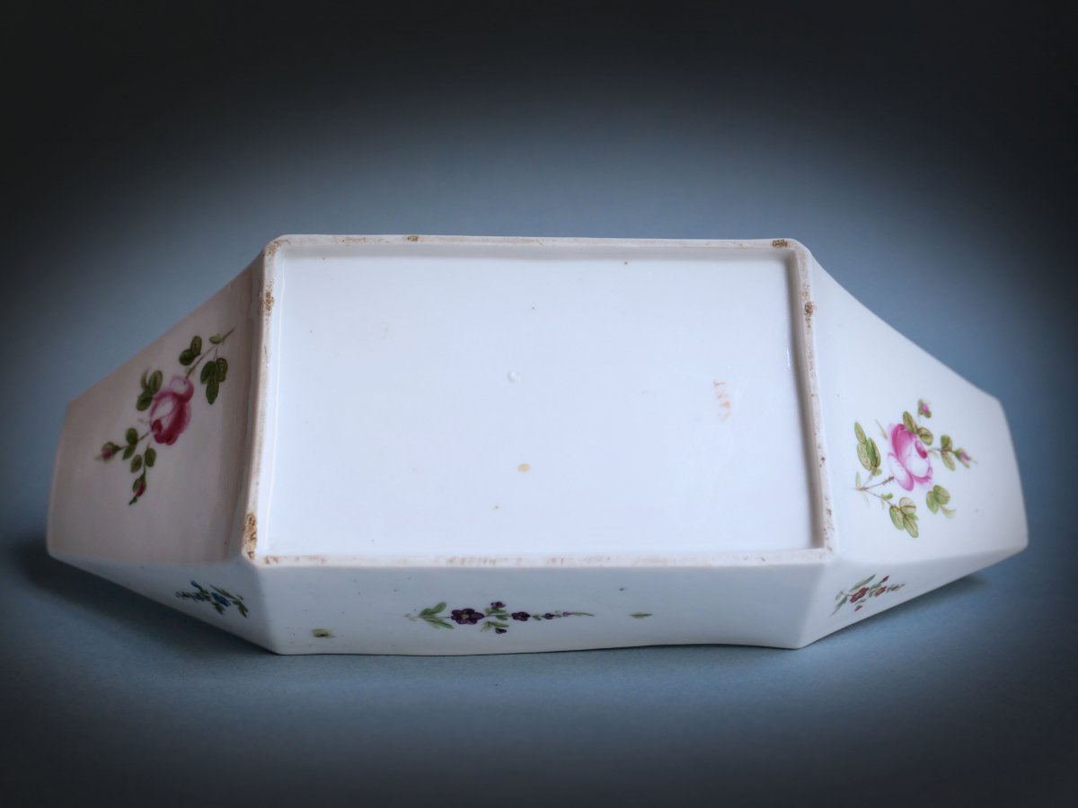 Nast - Ravier En Bateau En Porcelaine dure  XVIIIe Siècle -photo-4