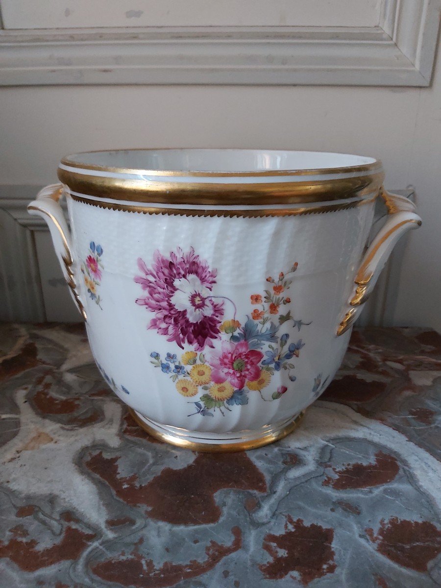 Royal Copenhagen - Porcelain Cooling Bucket XIXth Century