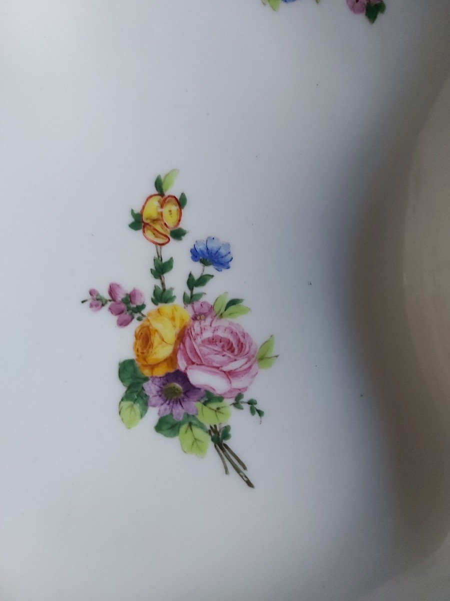 Sèvres- Compotier Coquille En Porcelaine Tendre - XVIIIe Siècle -photo-2