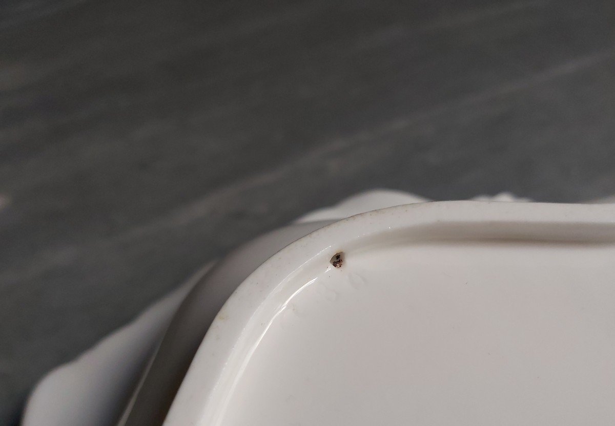 Sèvres- Compotier Coquille En Porcelaine Tendre - XVIIIe Siècle -photo-2