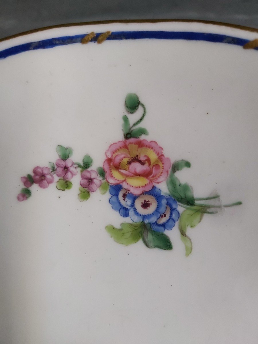 Sèvres- Shell Fruit Bowl In Soft Porcelain - 18th Century-photo-4